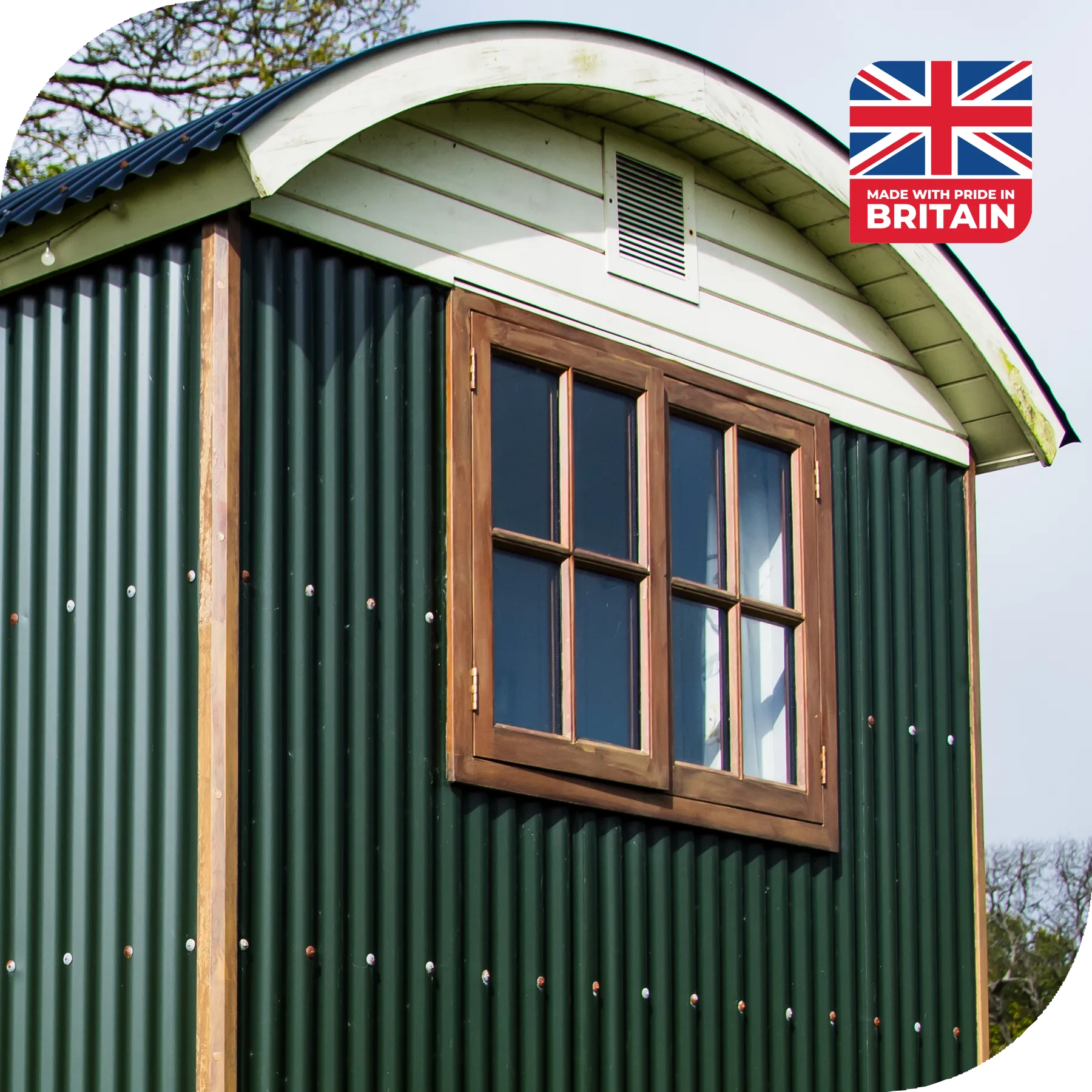 Curved Shepherd Hut